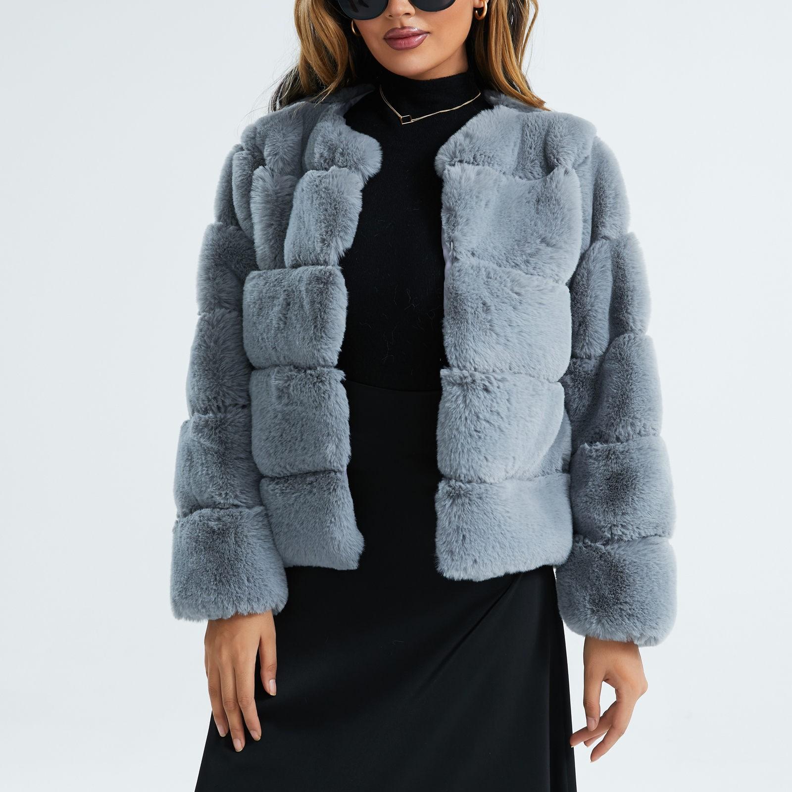 Luxe kort bontjack