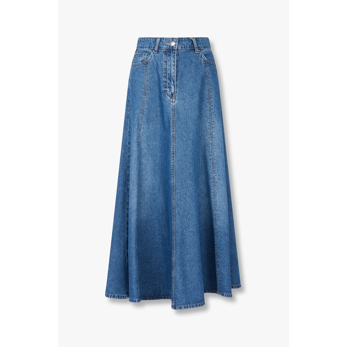 Maxi-Rok van Denim