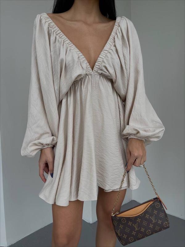 Boho Off-Shoulder Mini Jurk