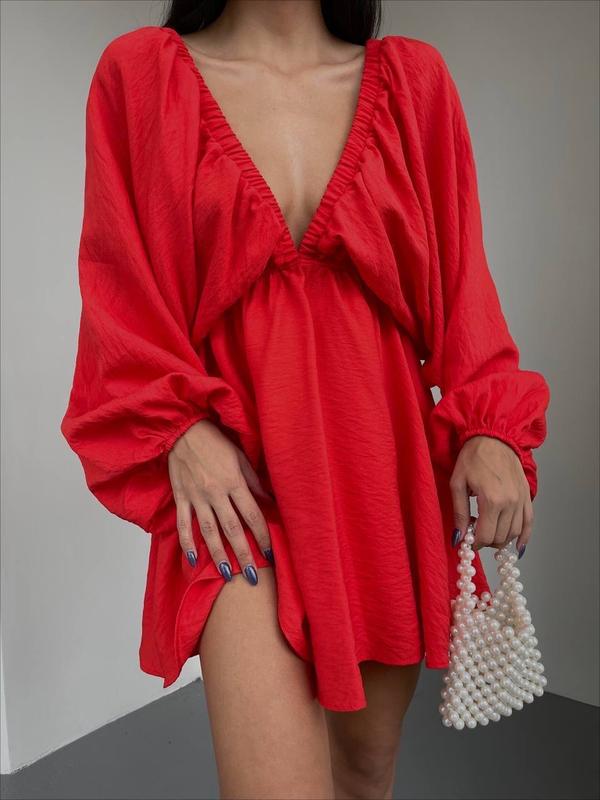 Boho Off-Shoulder Mini Jurk