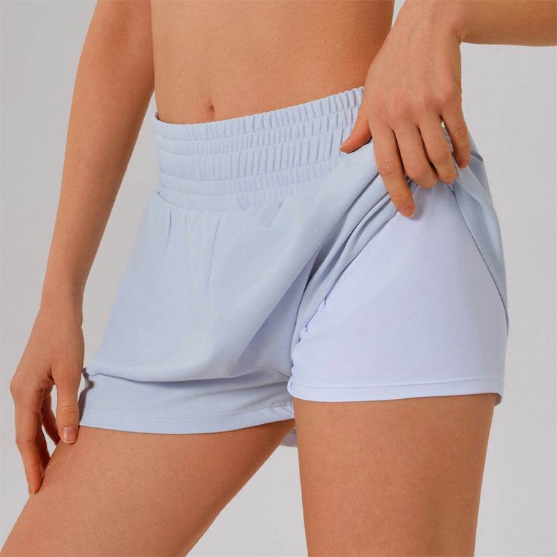 Luchtige Sportshorts met Hoge Taille