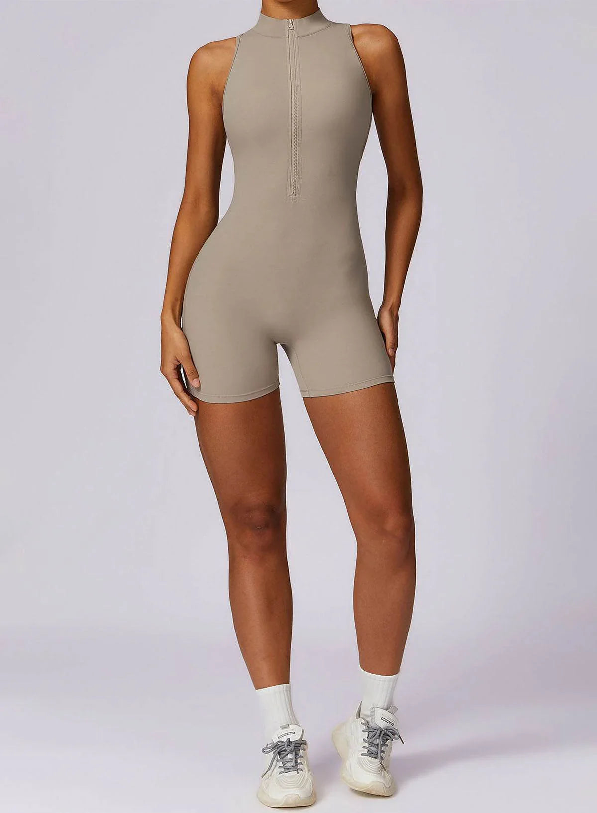 Sportieve Jumpshort met Rits