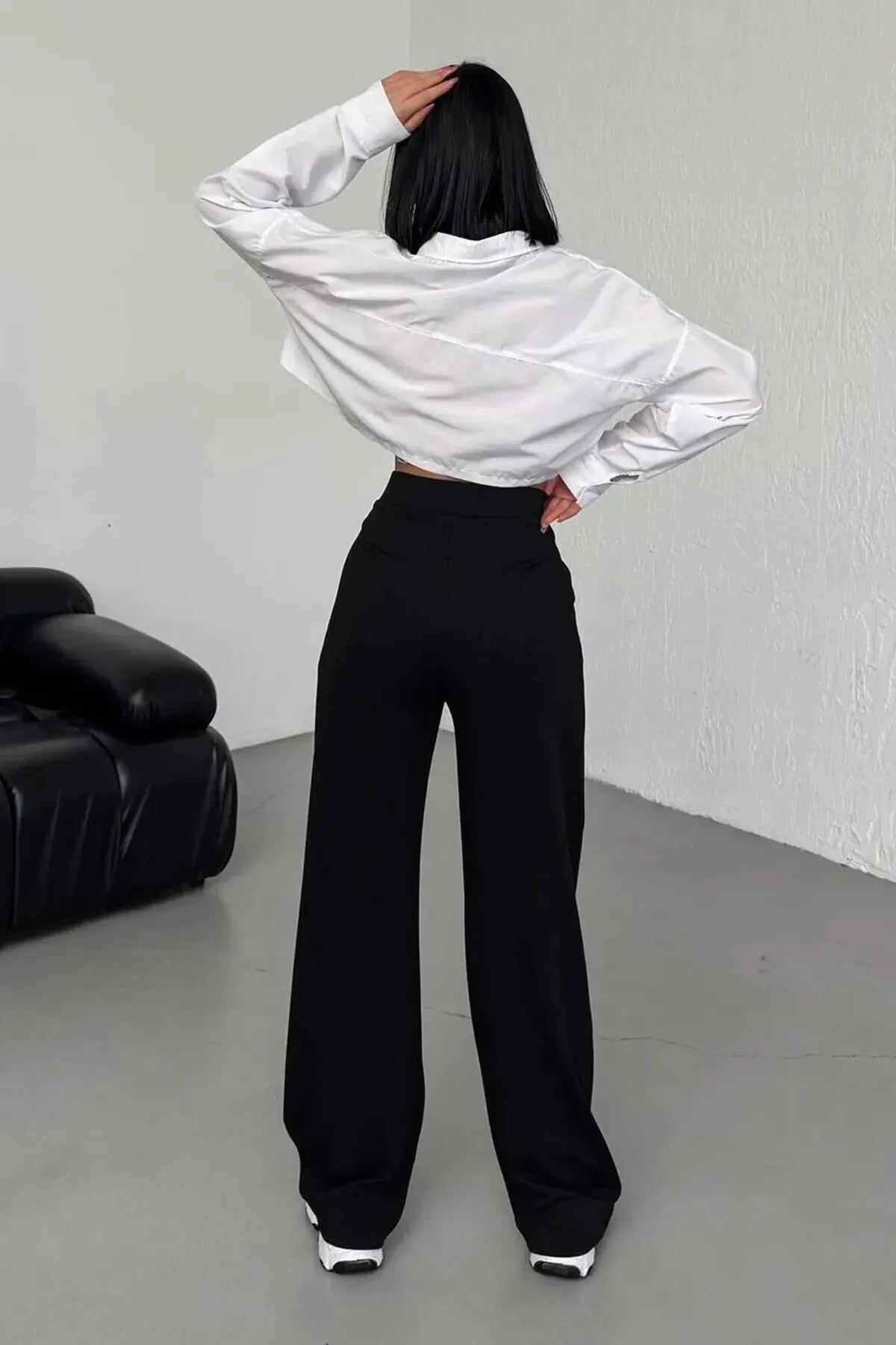 Klassieke wijde broek