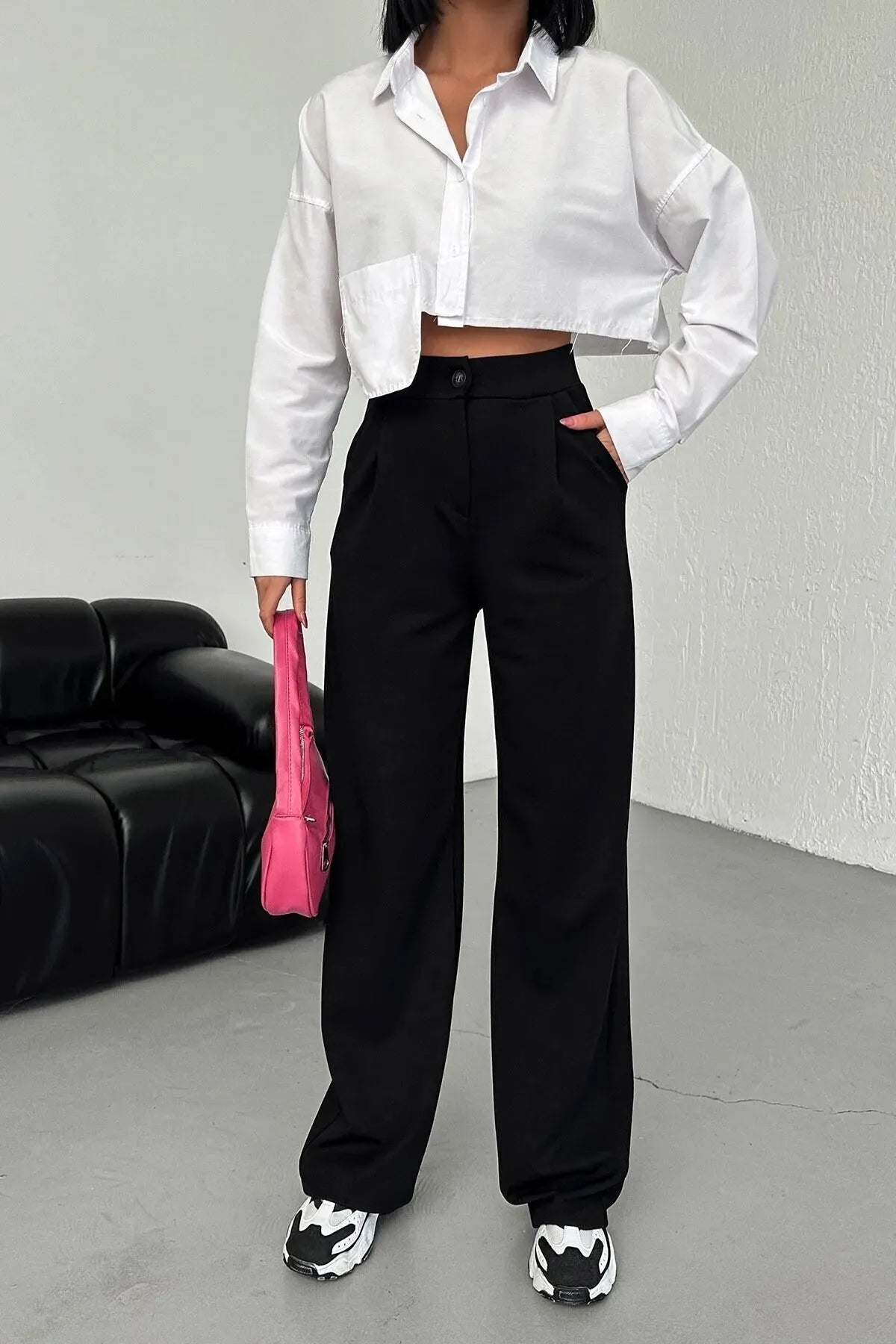 Klassieke wijde broek