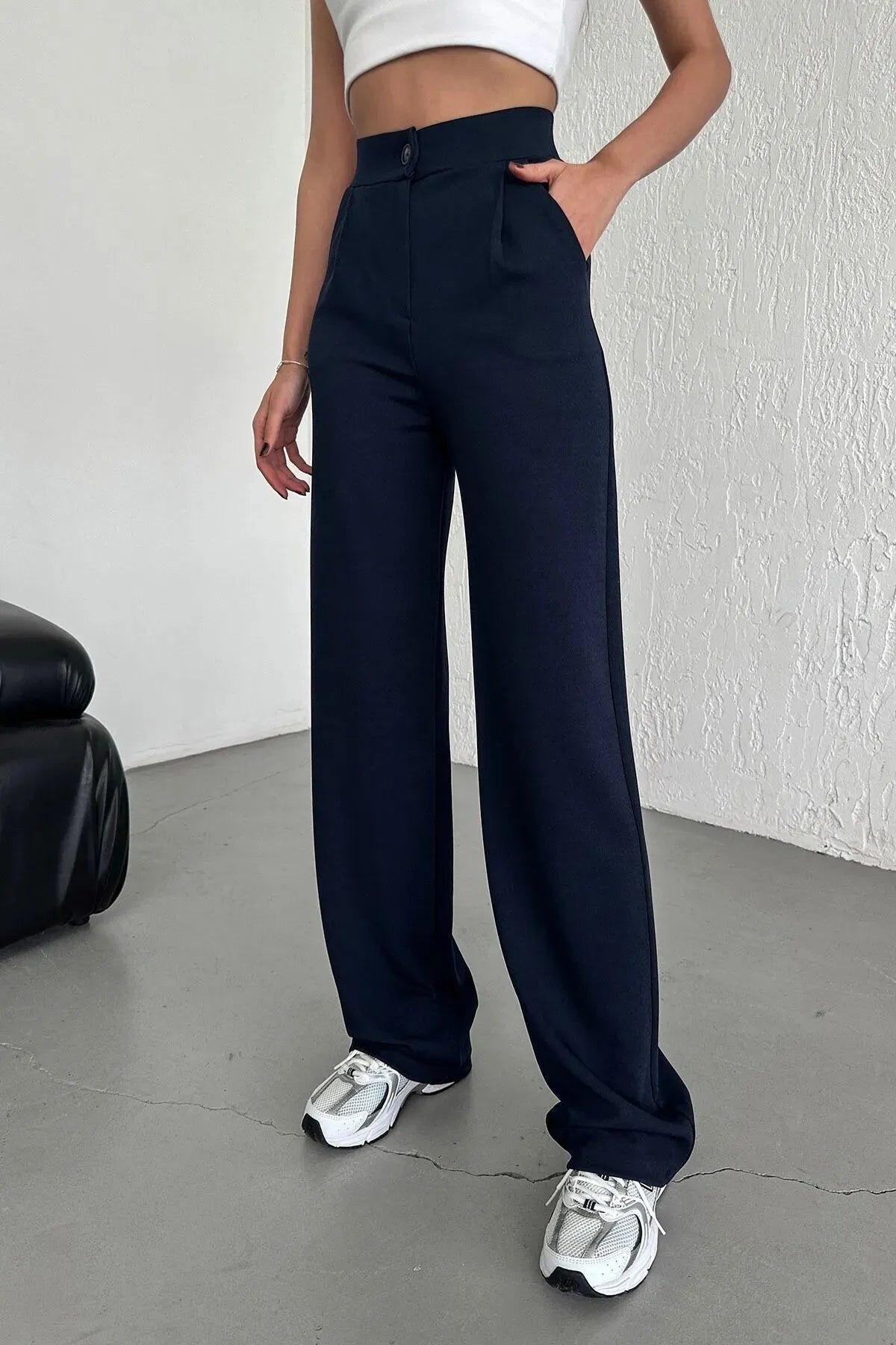 Klassieke wijde broek