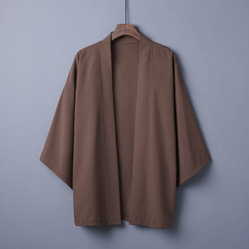 Tunn cardigan utan knappar