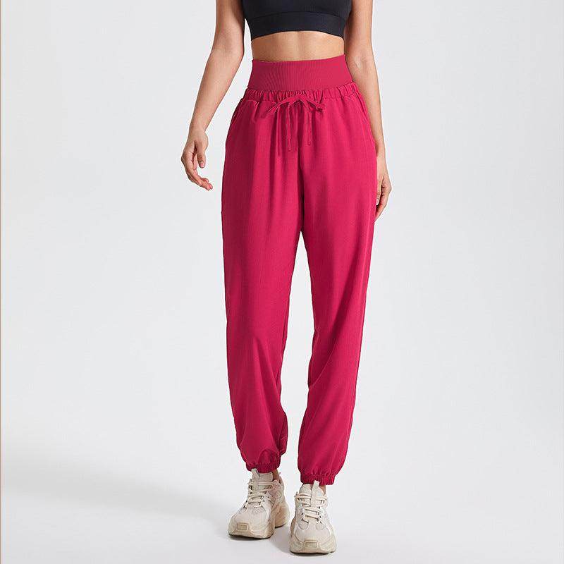 Sportieve Joggingbroek met Hoge Taille