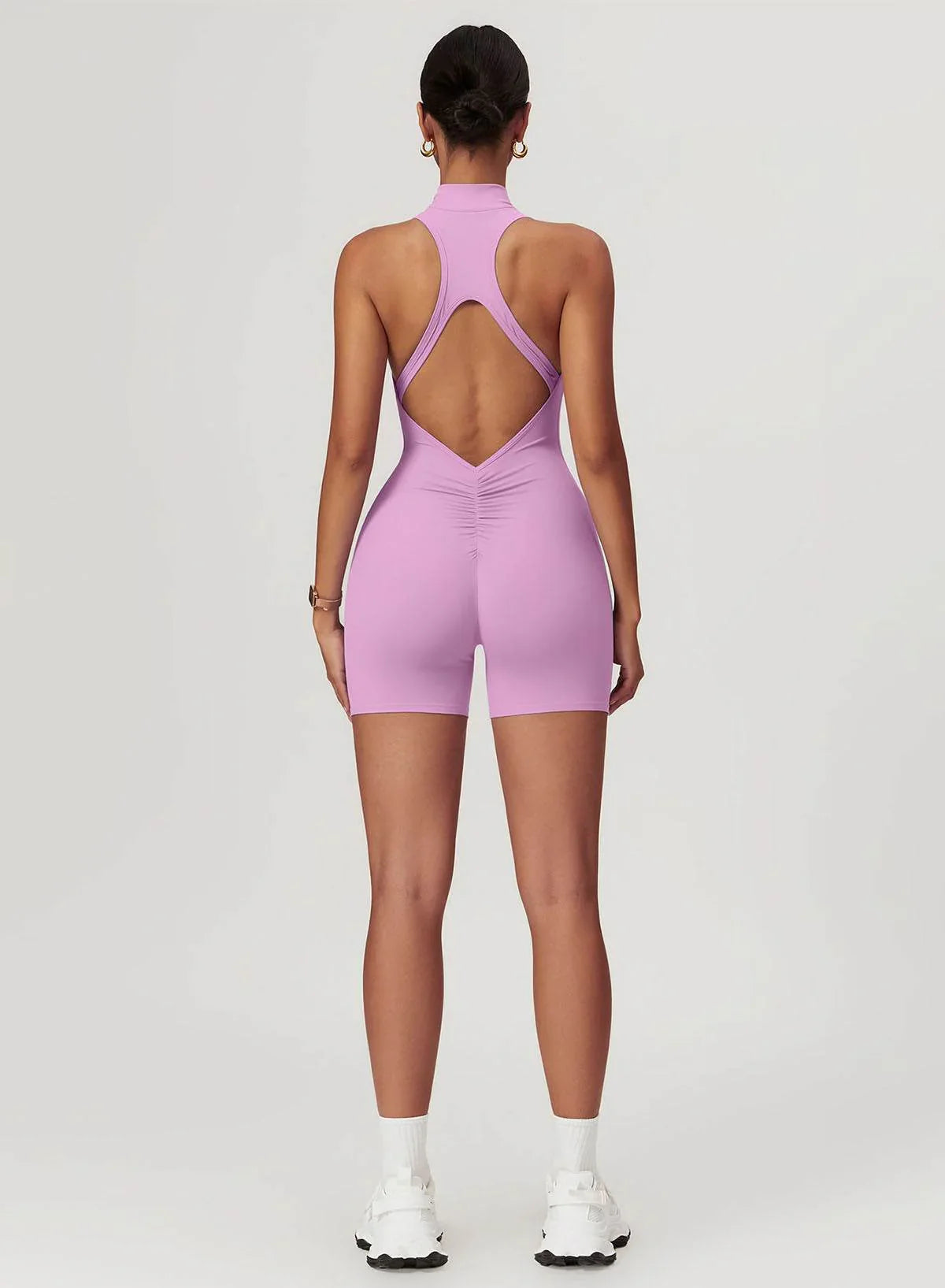 Sportieve Jumpshort met Rits
