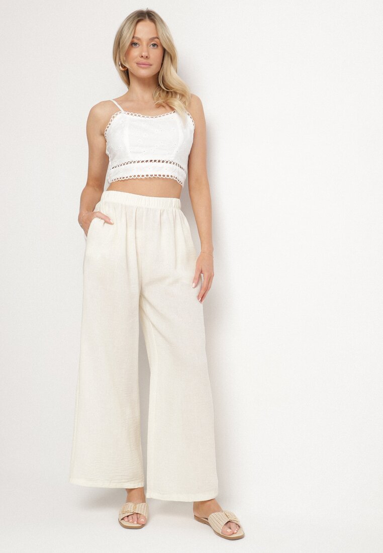 Broek met Wijde Pijpen