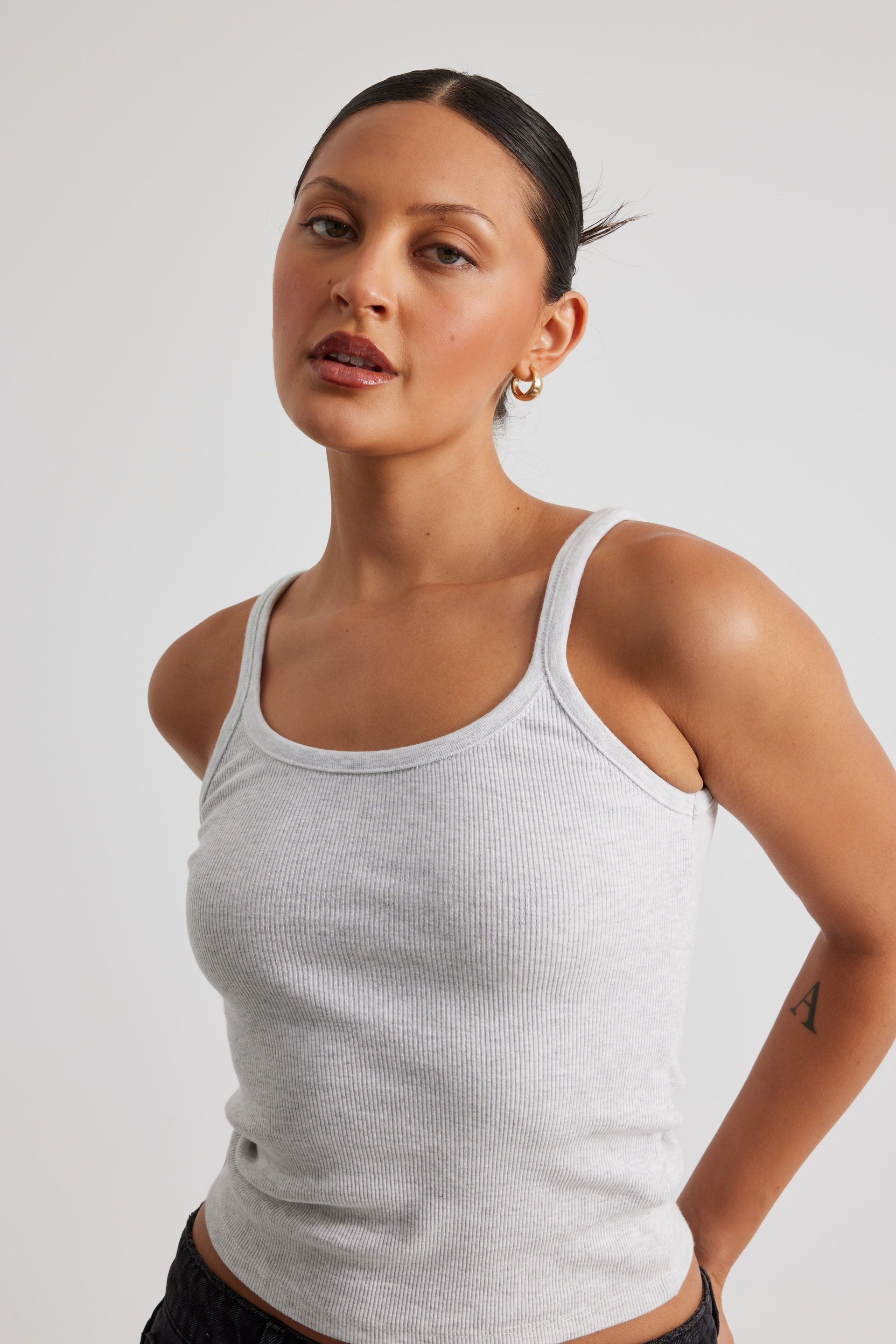 Klassieke Geribde Tanktop