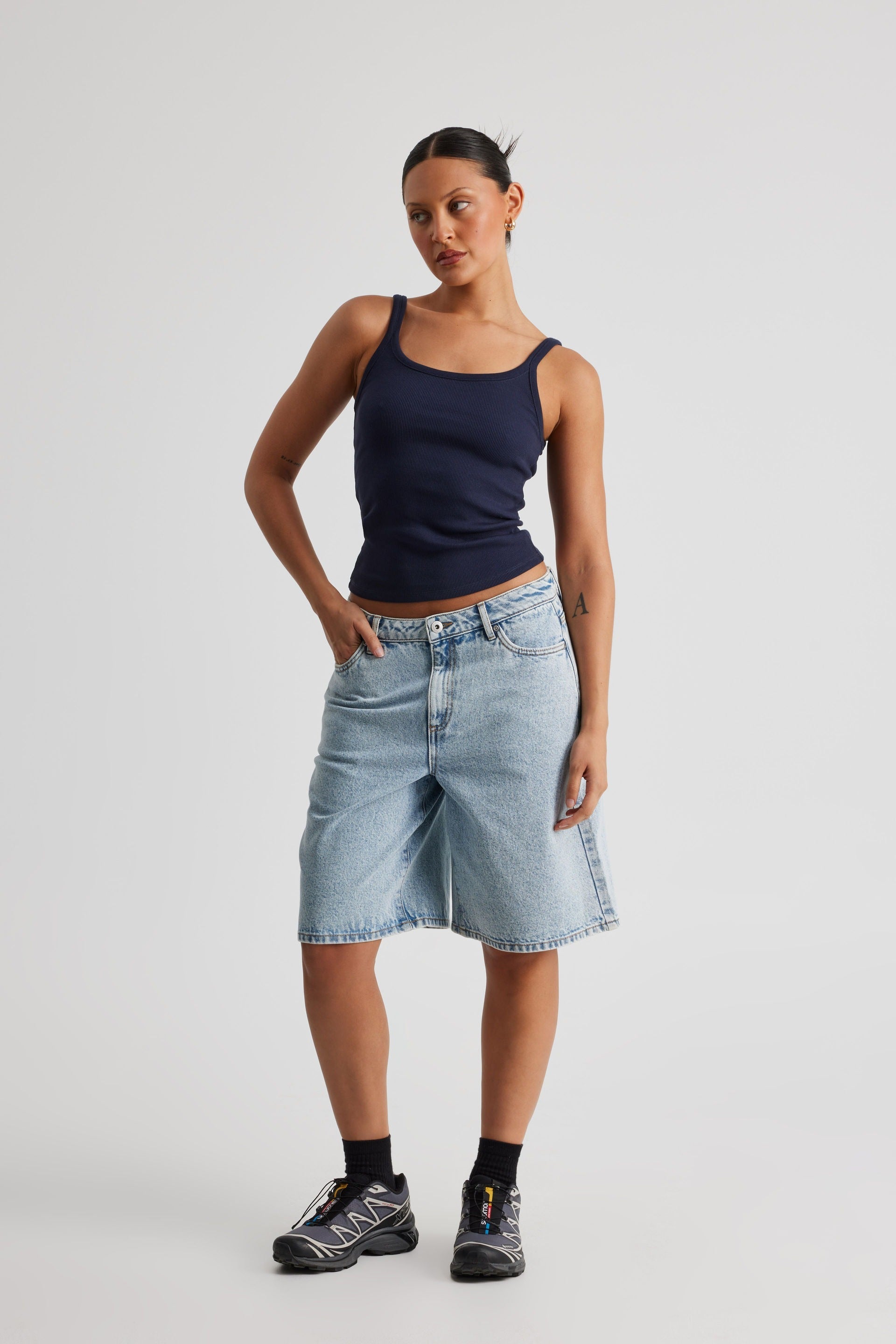 Klassieke Geribde Tanktop