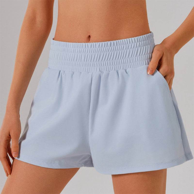 Luchtige Sportshorts met Hoge Taille