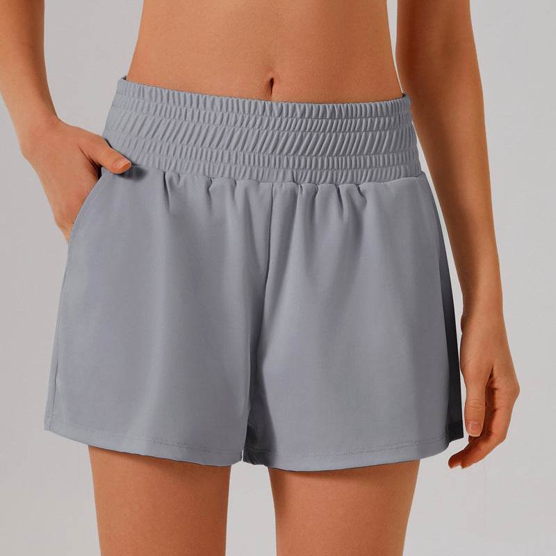 Luchtige Sportshorts met Hoge Taille