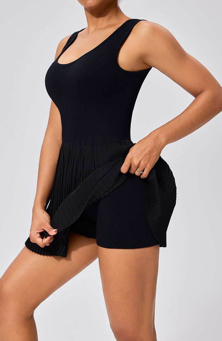 Plissé Tennisjurk