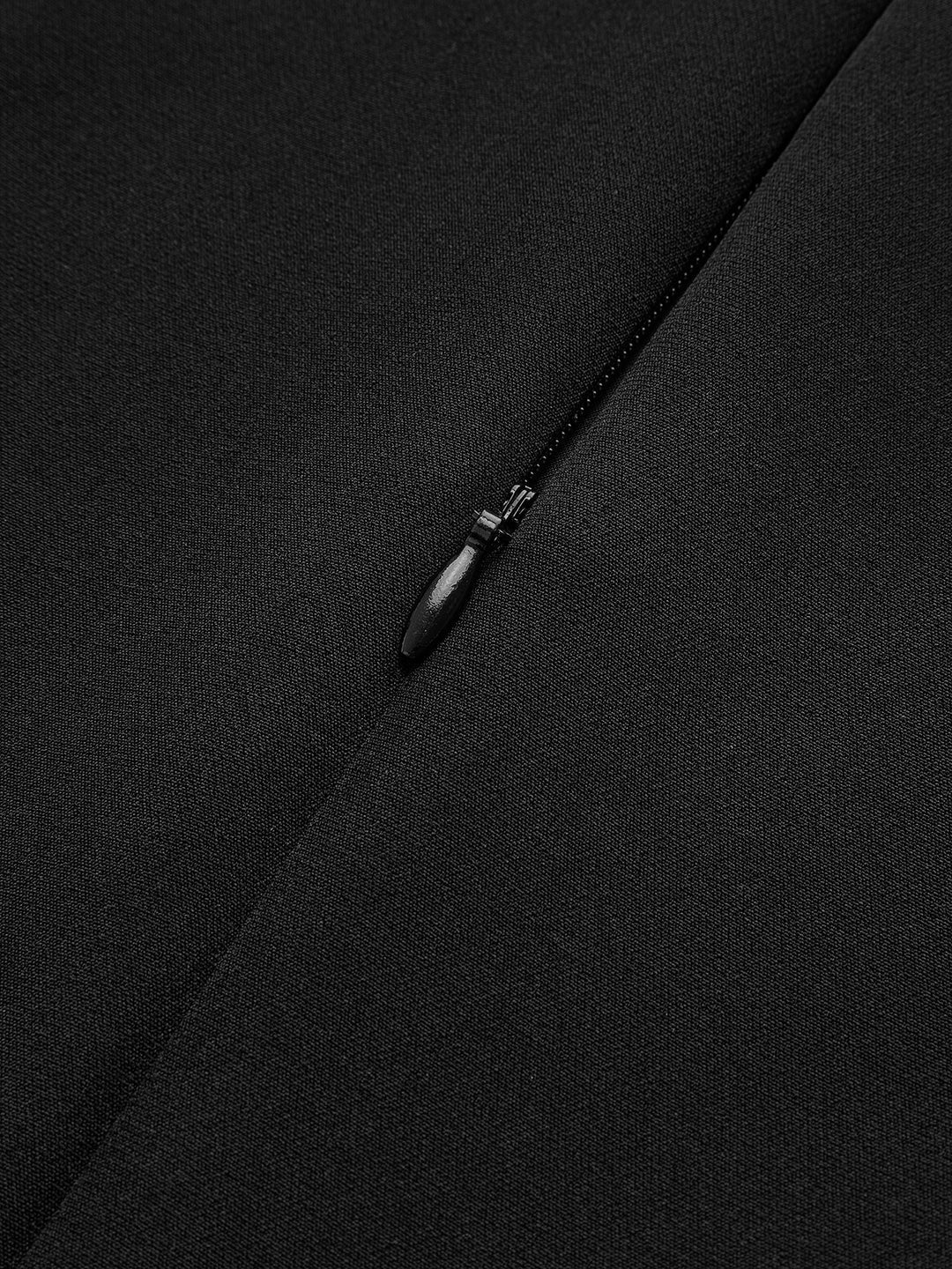 Geplooide mini-jurk met contrasterende rok
