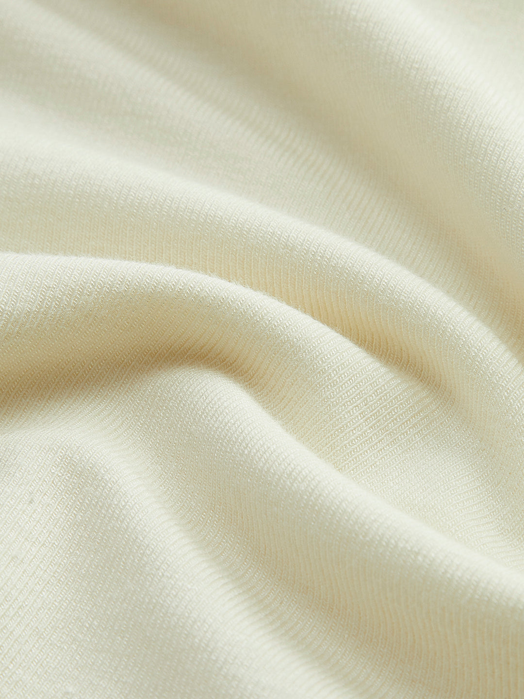 Witte halternektop met gerimpelde details