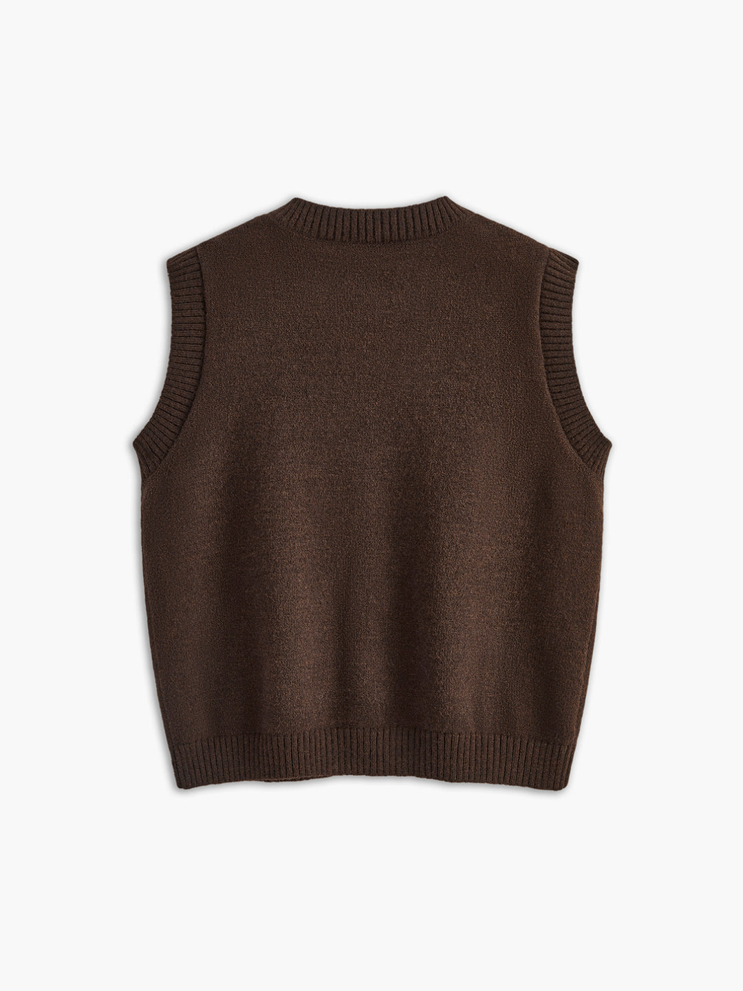 Mouwloos vest met knoopsluiting