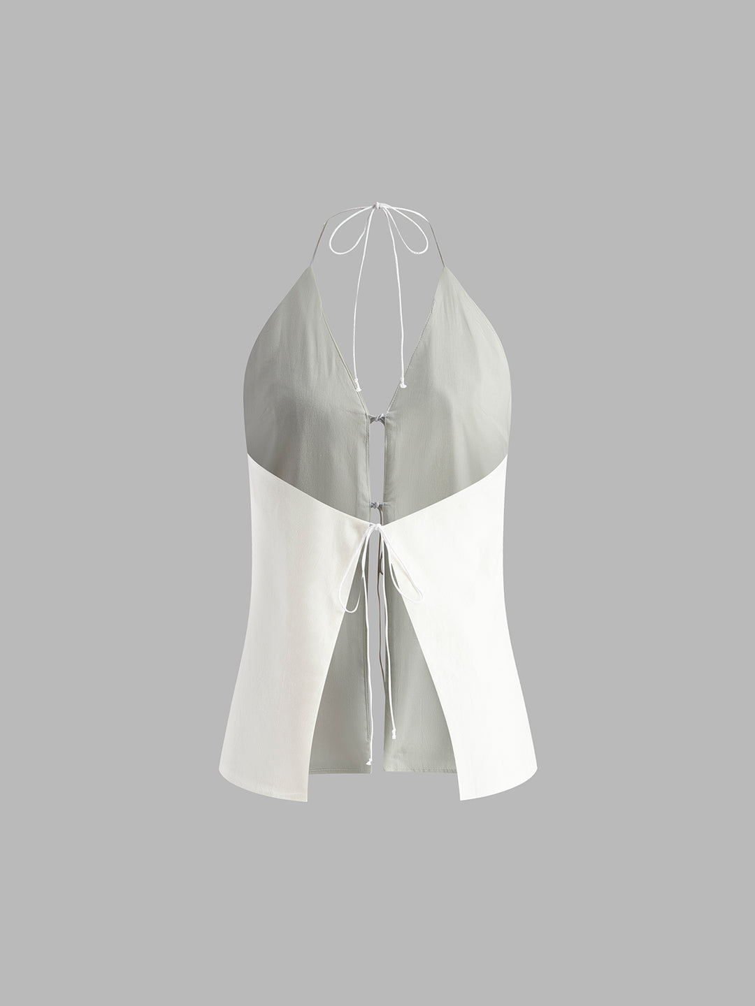 Halterneckset met top en short