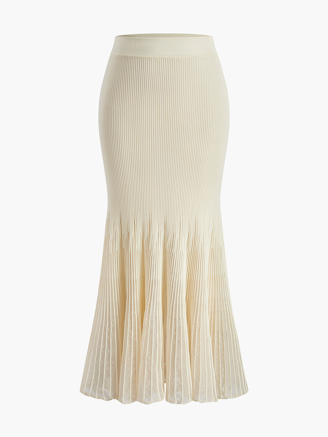 Luxe Geplooide Maxi Rok