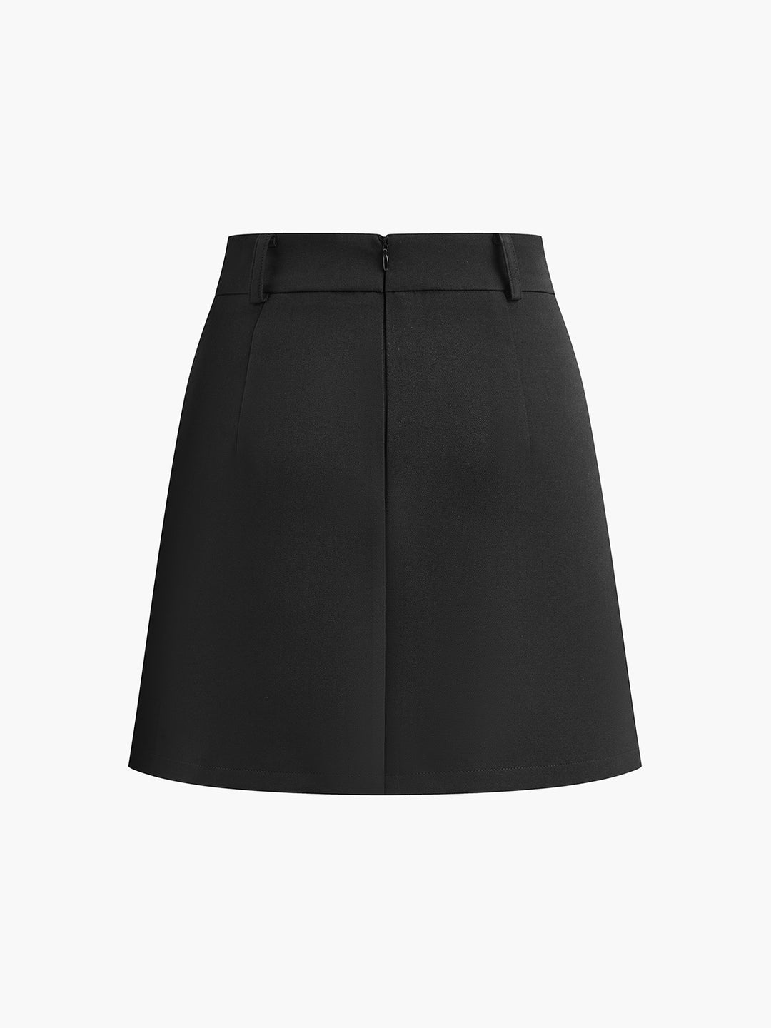Elegante mini-rok met riem