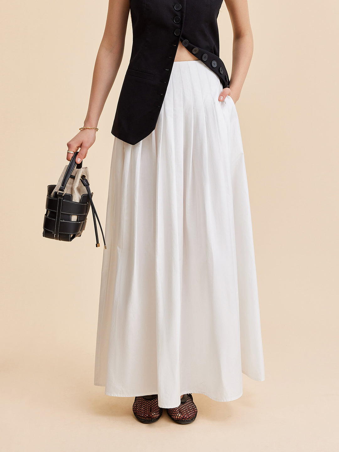 Ivory Grace Maxi-Rok