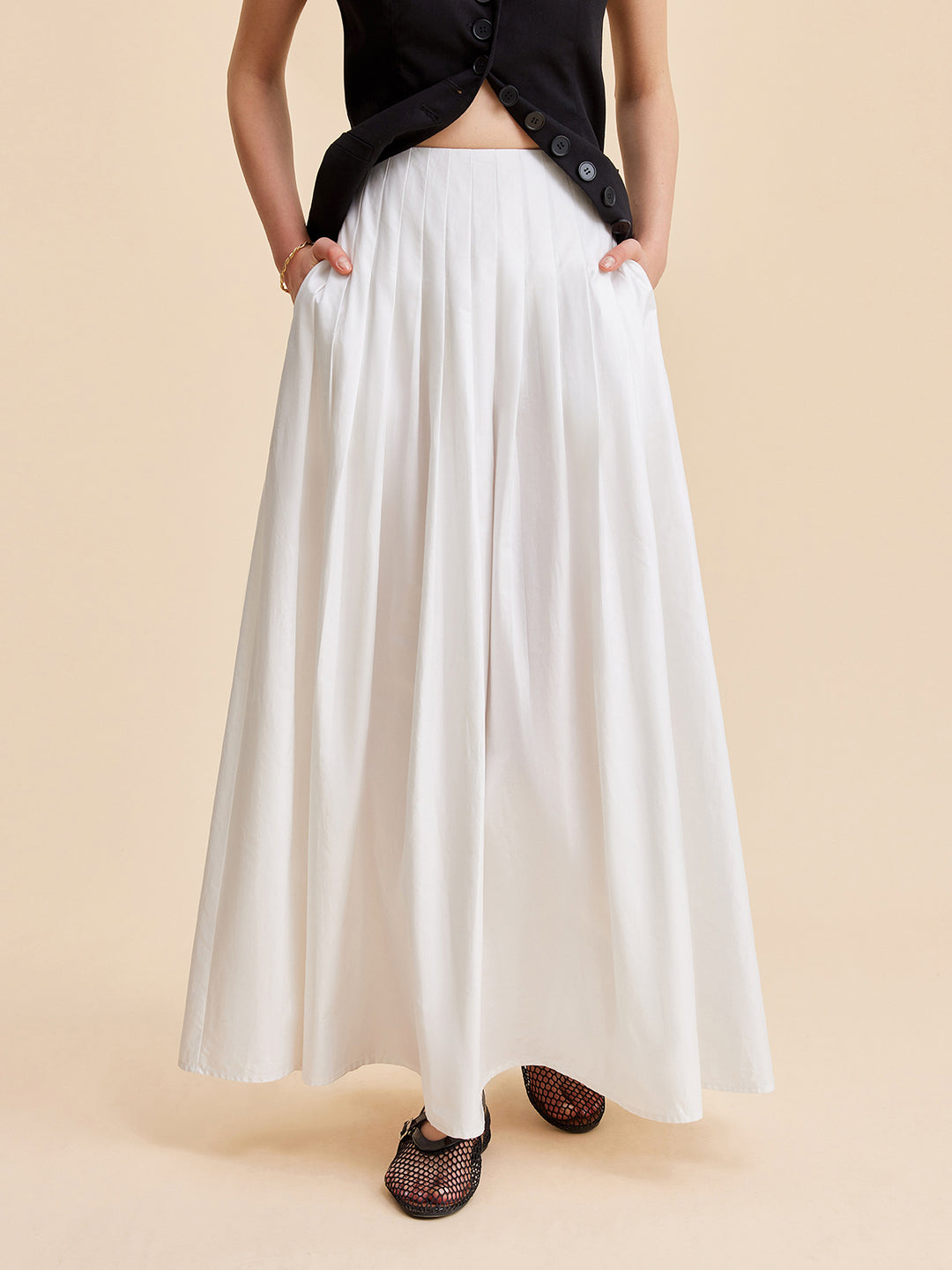 Ivory Grace Maxi-Rok