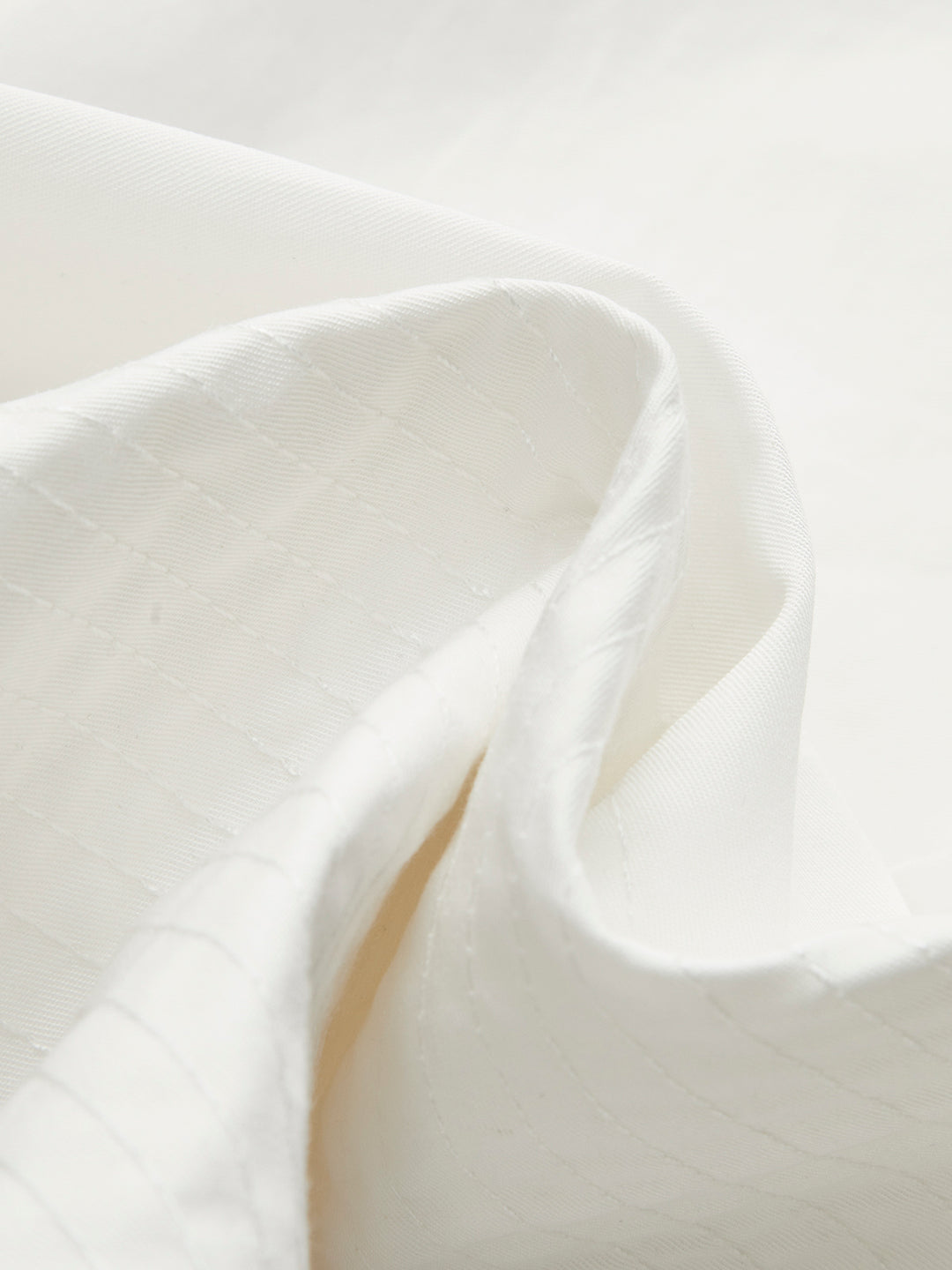 Witte Uitlopende Maxi-Rok