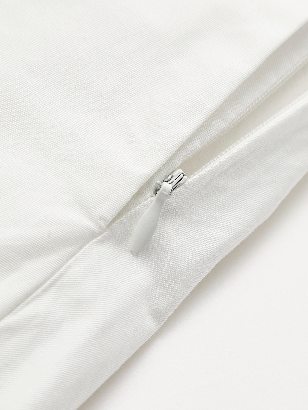 Witte Uitlopende Maxi-Rok