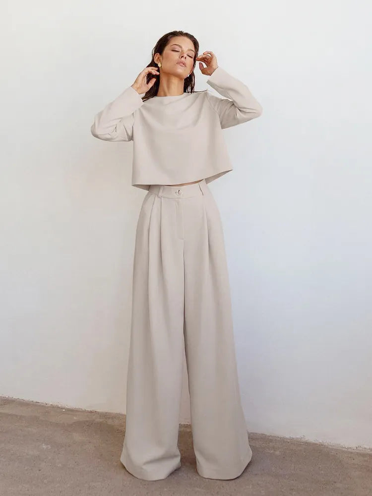 Elegant lös kostym