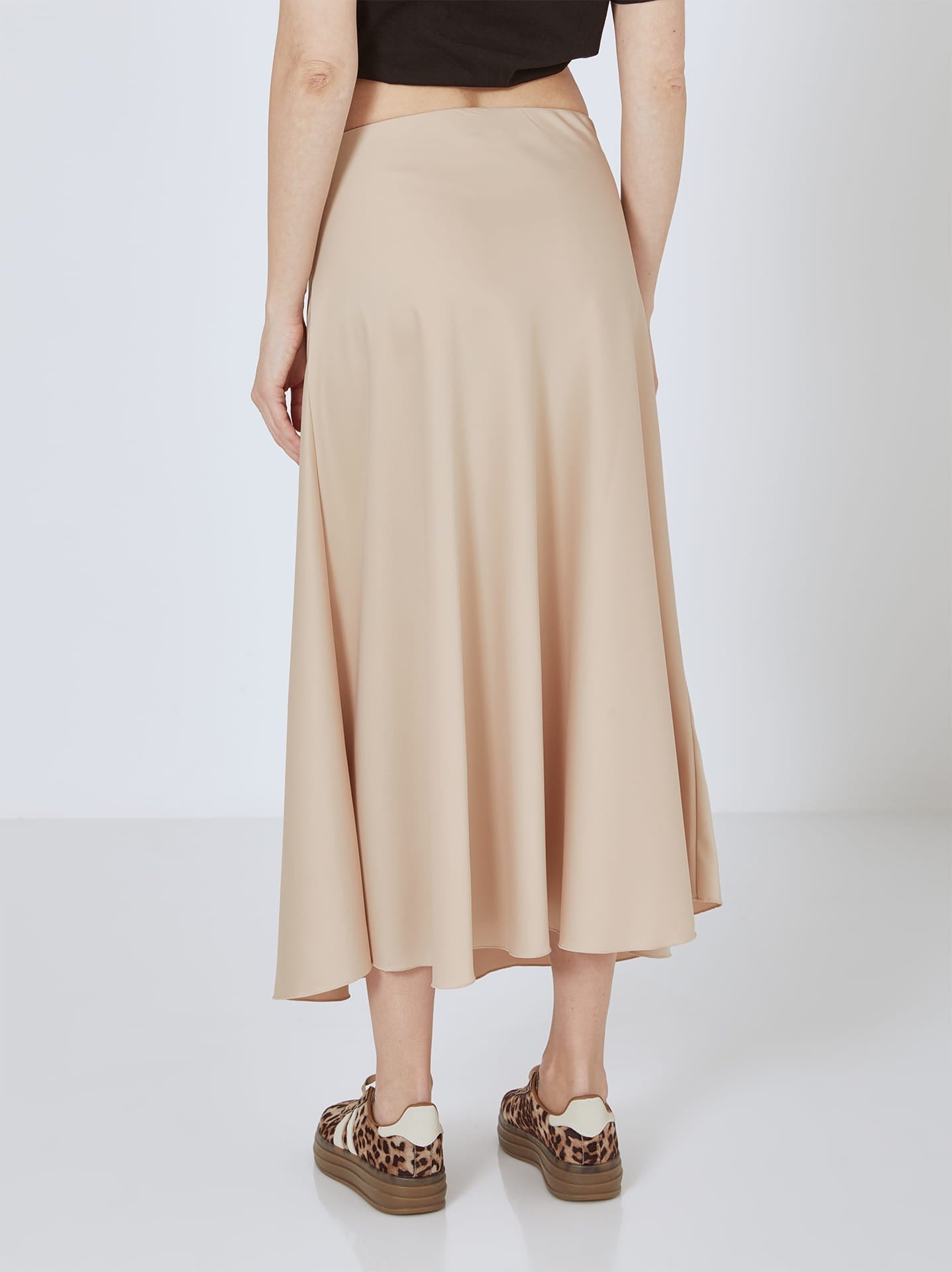 Satijnen Maxi-Rok