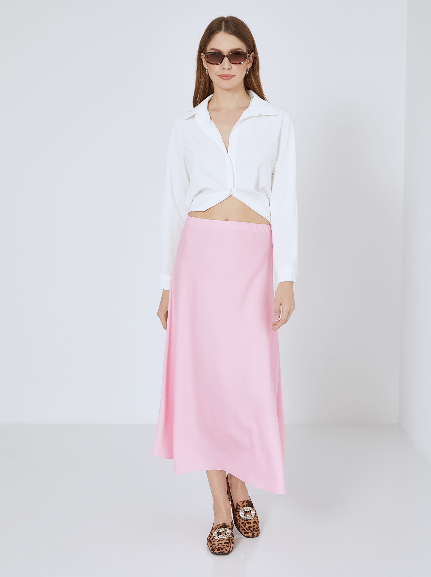 Satijnen Maxi-Rok