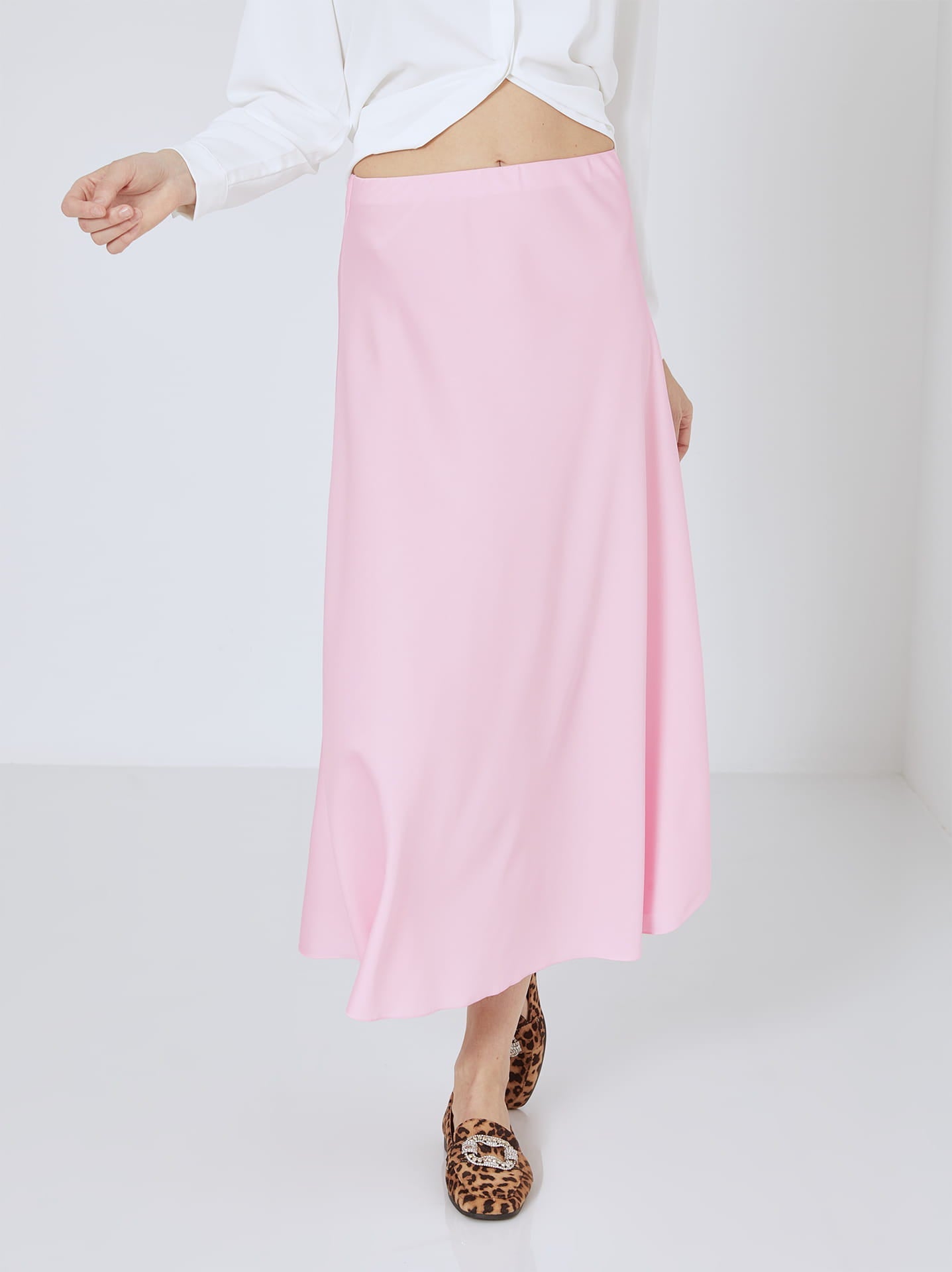 Satijnen Maxi-Rok