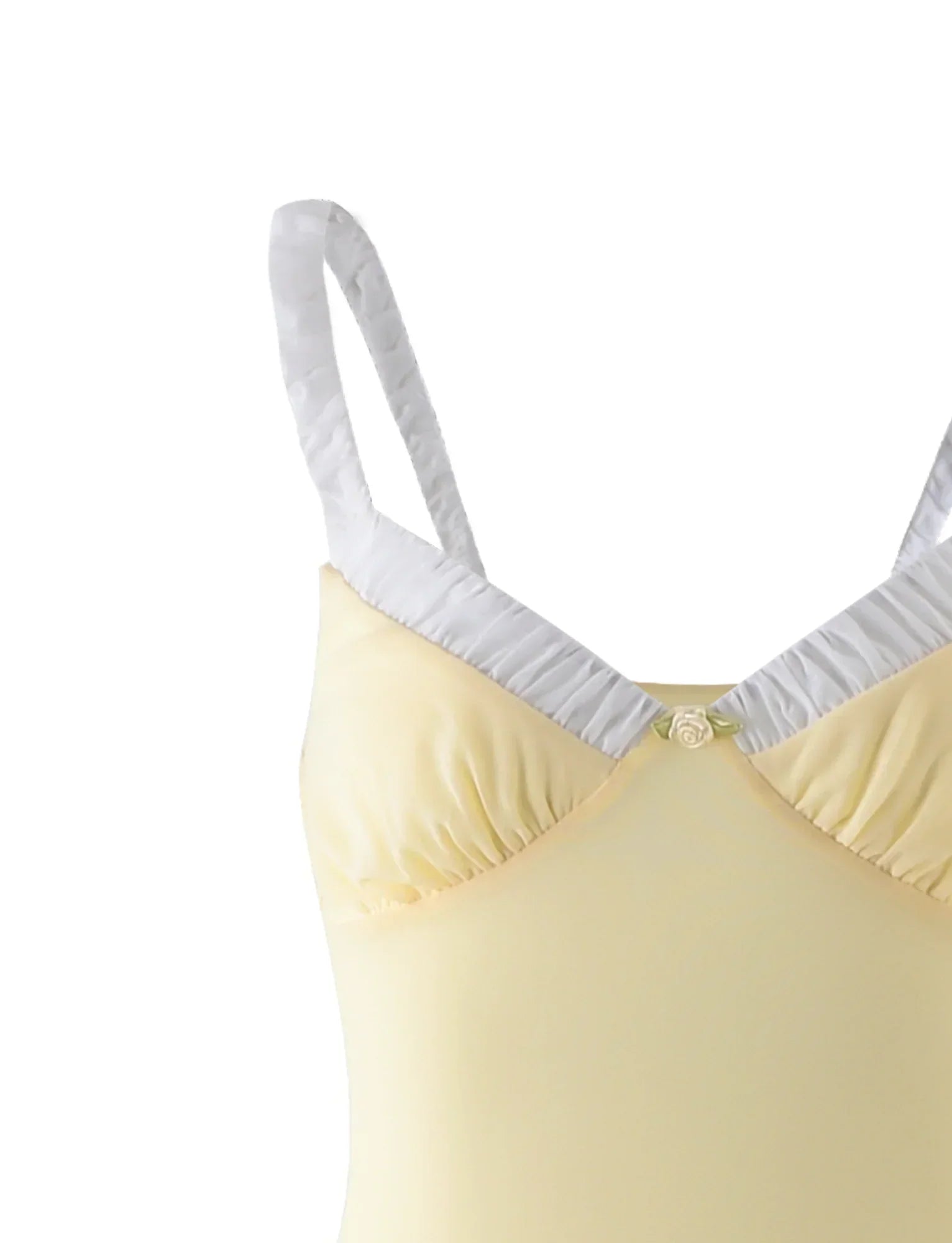 Citrongul elegant klänning