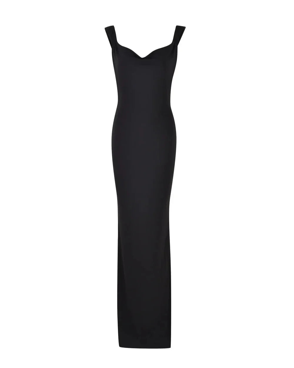 Elegante Maxi Jurk met Nauwsluitende Pasvorm