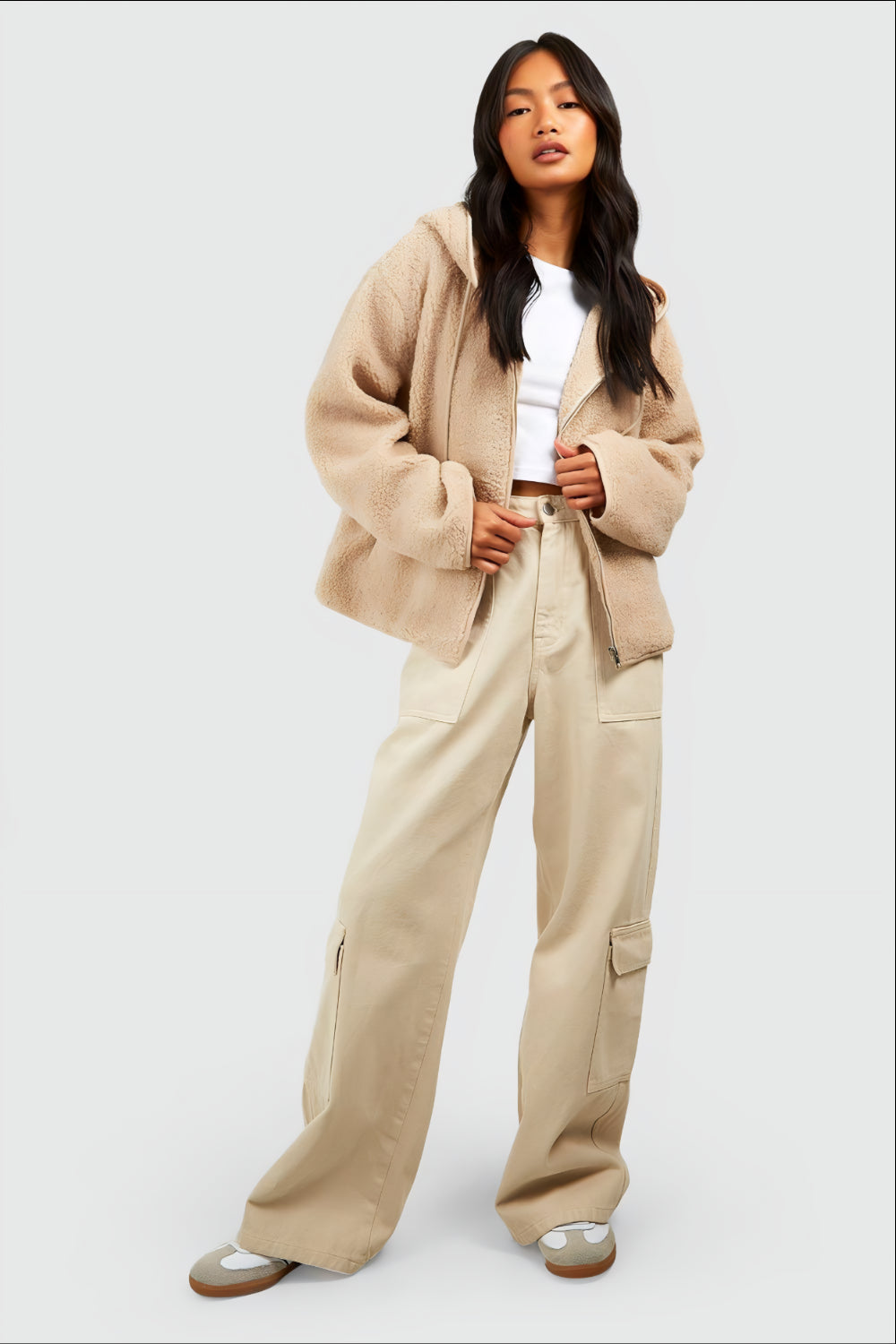 Kaia Zacht Jack met Rits en Capuchon