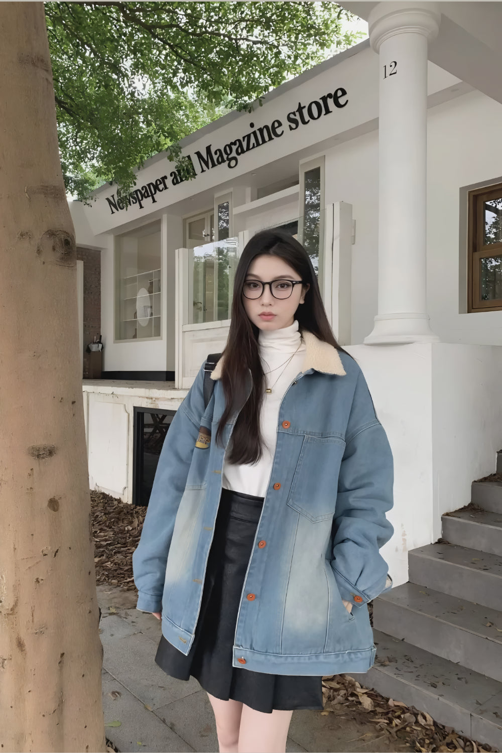 Ava Oversized Denim Jack