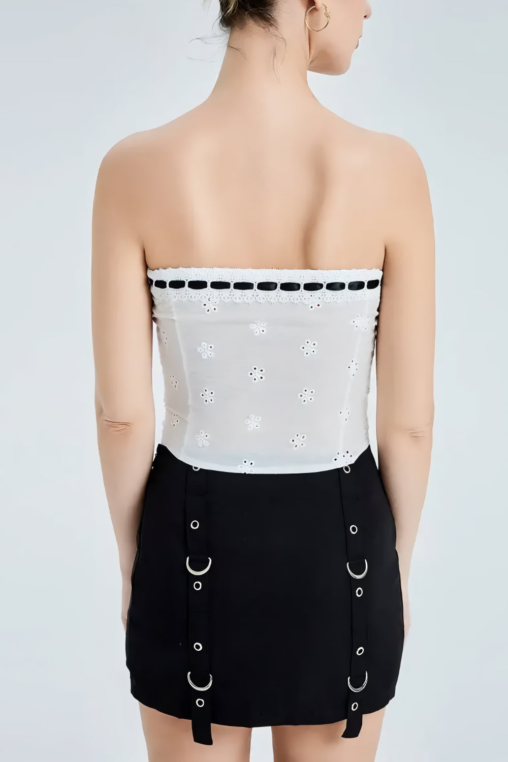 ELISE CONTRASTERENDE BANDJES CAMISOLE