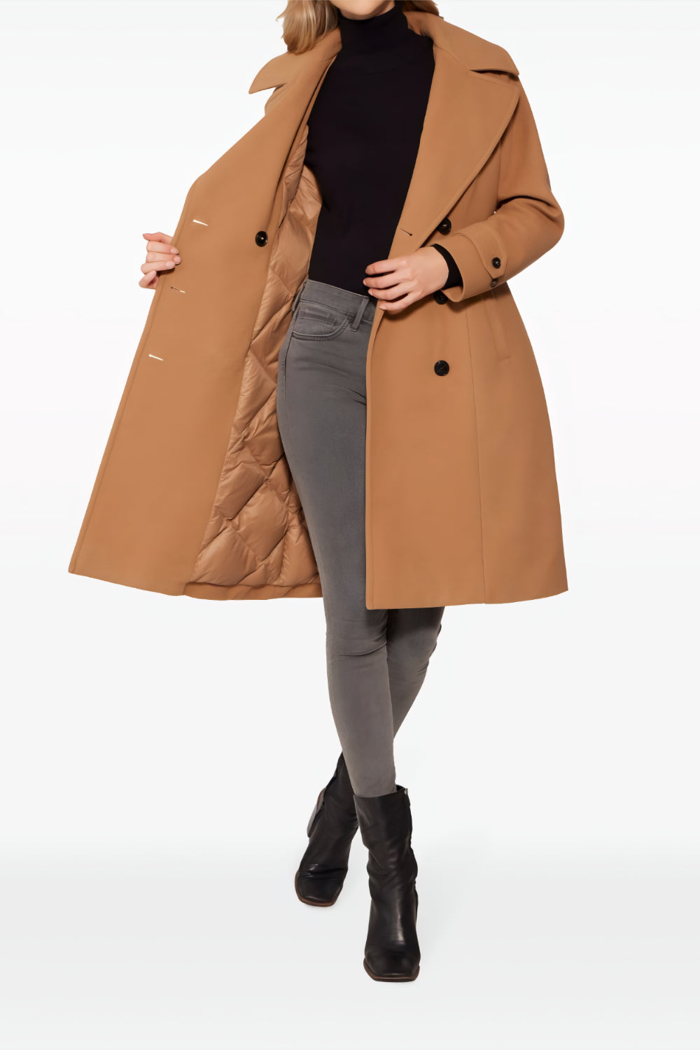 BELGRAVE DUBBELGEREGENDE TRENCHCOAT