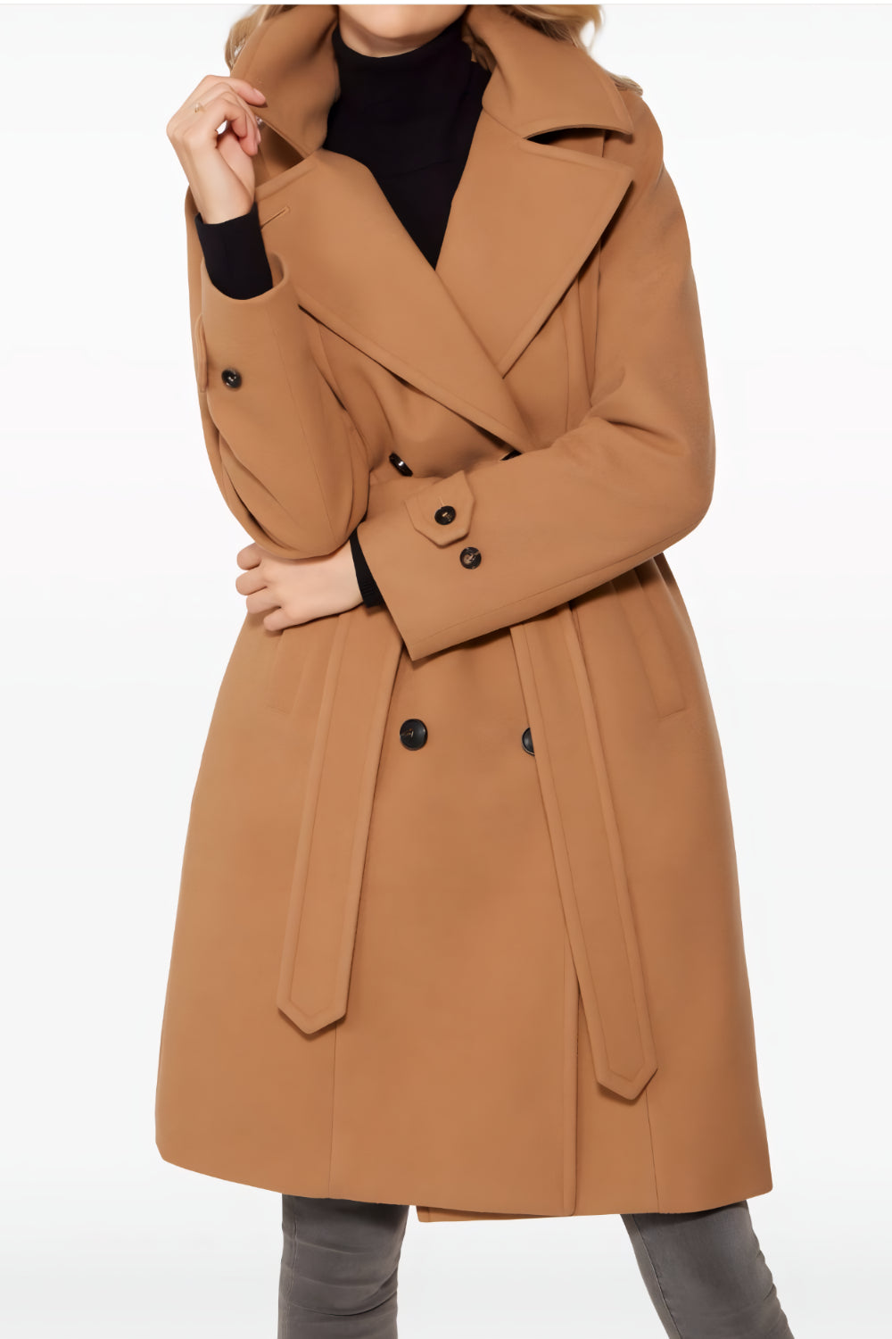 BELGRAVE DUBBELGEREGENDE TRENCHCOAT