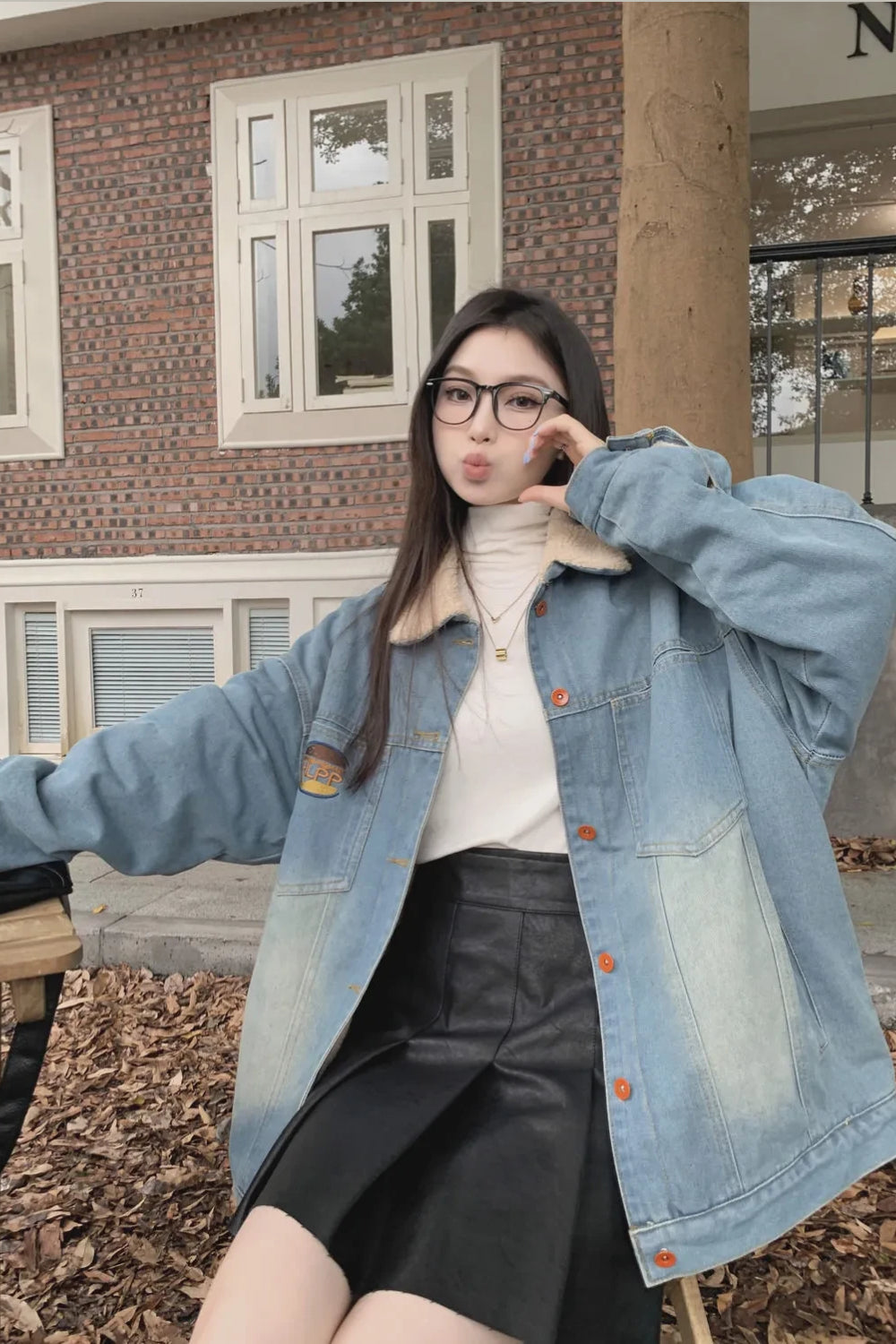 Ava Oversized Denim Jack