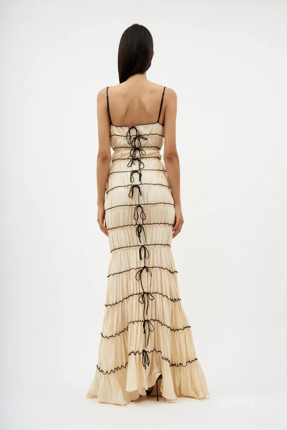 ISABELLA ZIJDE CHARMEUSE JURK