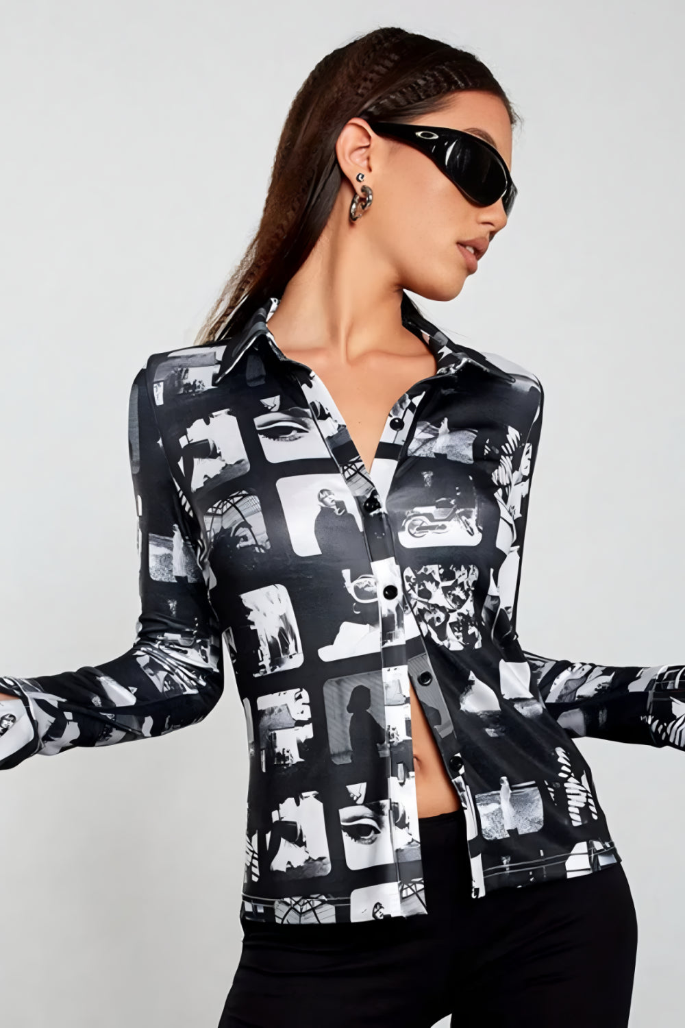 ASTRA GESTREEPTE OVERHEMD MET REVER