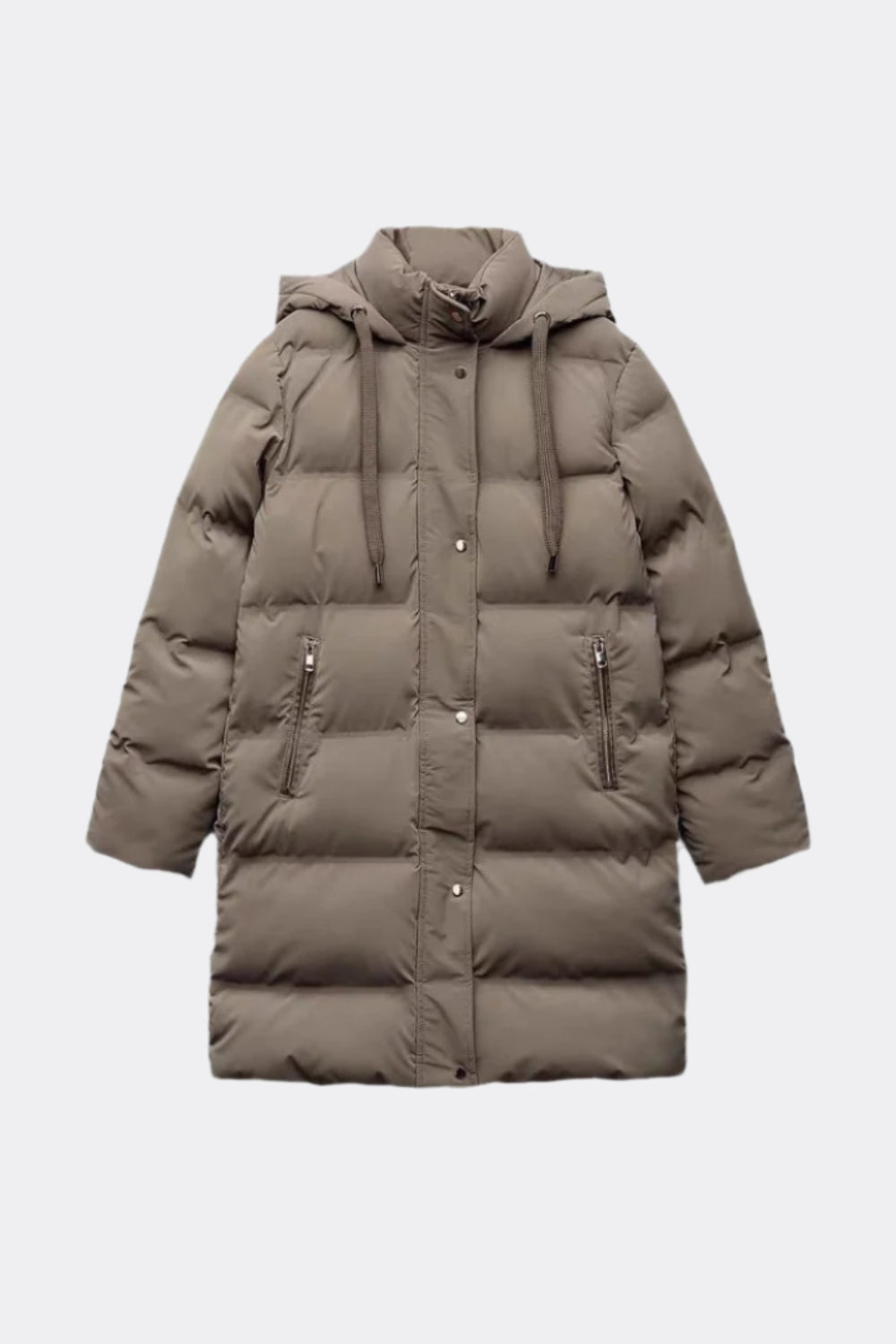 ATHENA GETAILLEERDE KATOENEN JAS