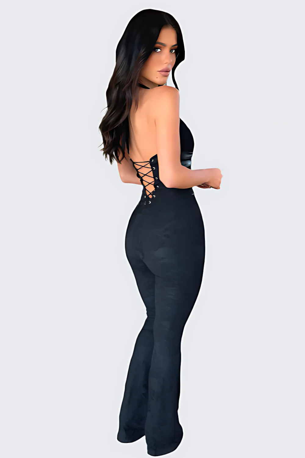 MAELLE KANTEN ACCENT JUMPSUIT