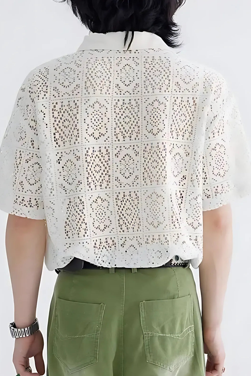 DOORSCHIJNEND OVERHEMD