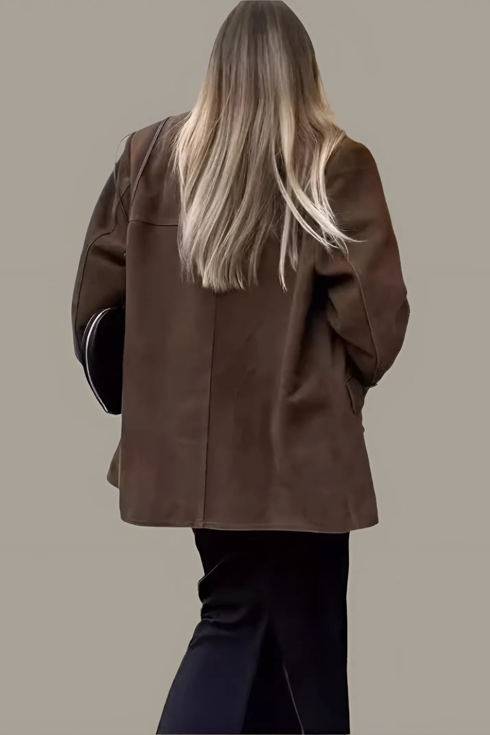 BRUINE SUEDE BLAZER