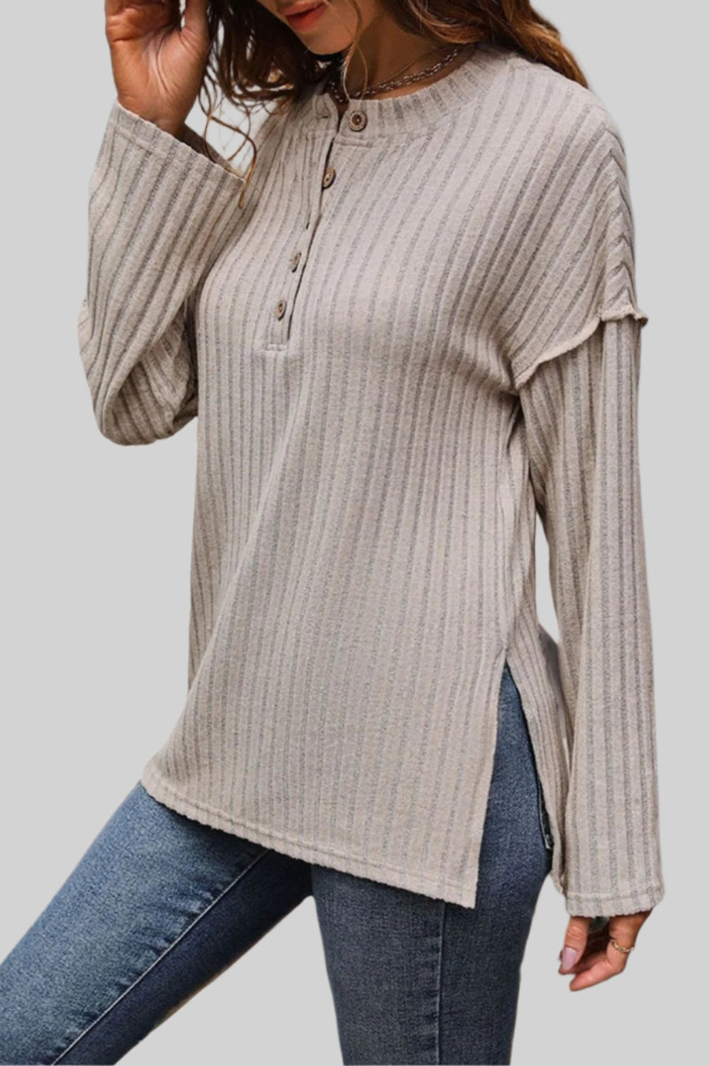 MURELLE GESTREEPTE TOP