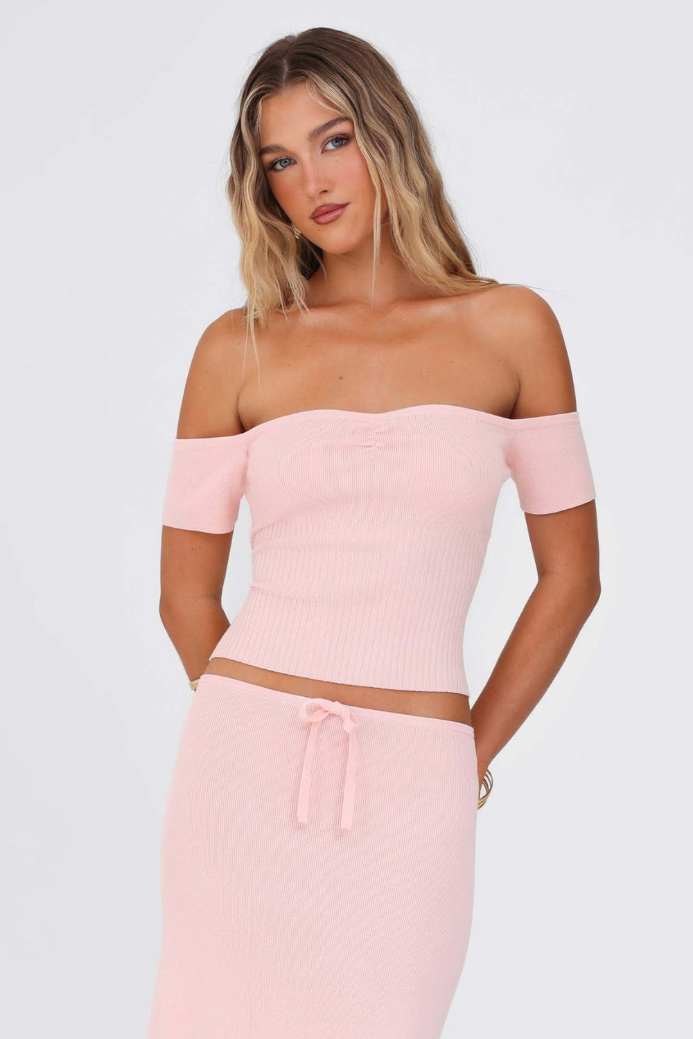 ROSEATE SHIMMER TOP