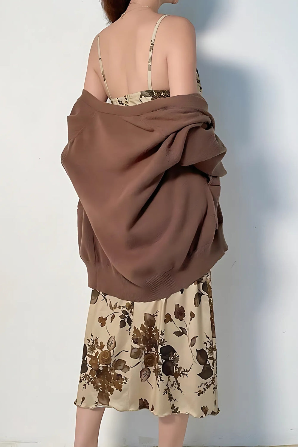 ISABELLA VINTAGE BLOEMEN MAXI JURK