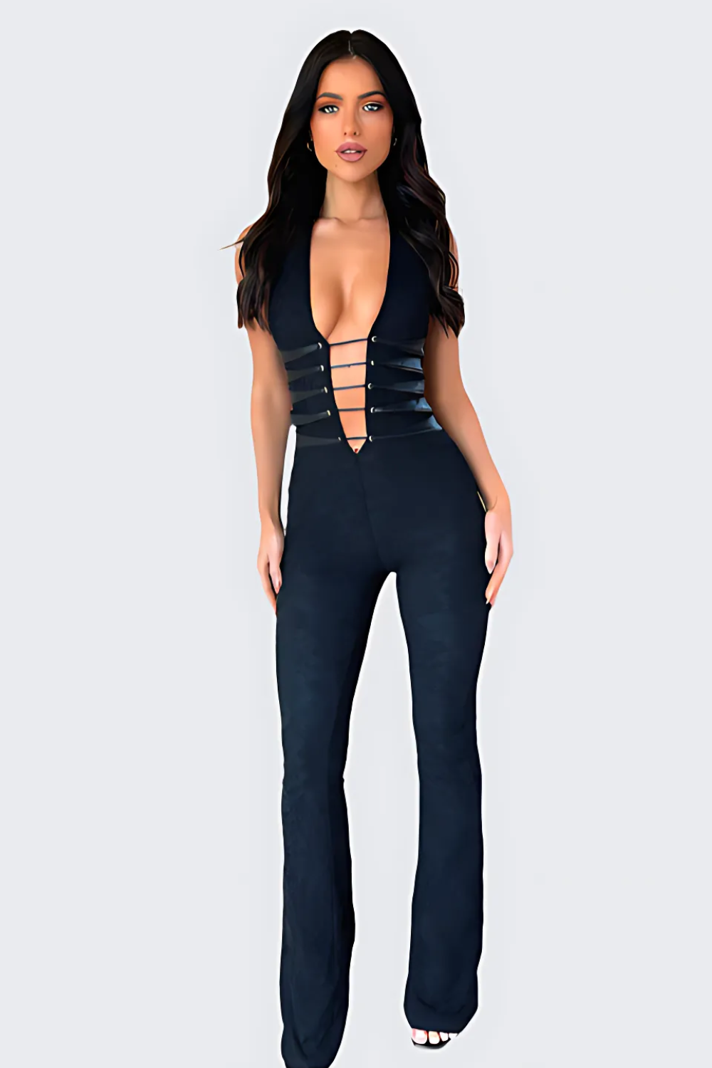 MAELLE KANTEN ACCENT JUMPSUIT